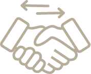 握手のイラスト